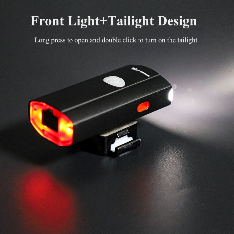 Đèn Pha LED Cho Xe Đạp WEST BIKING Có Thể Sạc Lại Qua USB Kích Thước