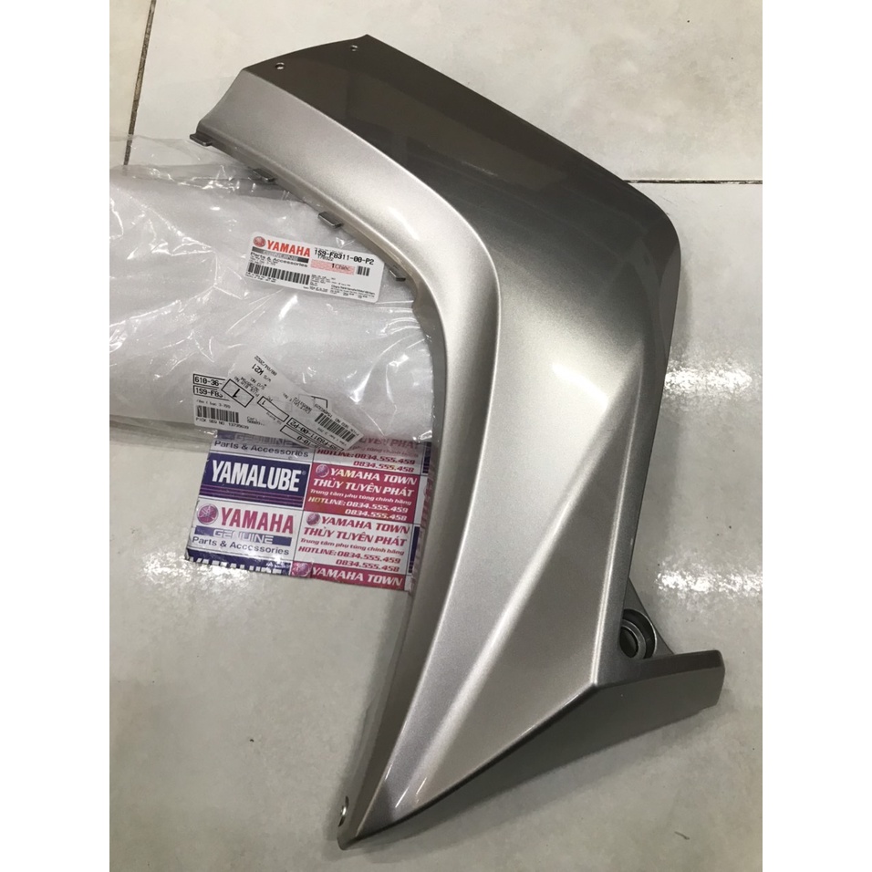 Yếm bạc bóng ex 135 đời 2006 -2010 zin chính hãng yamaha