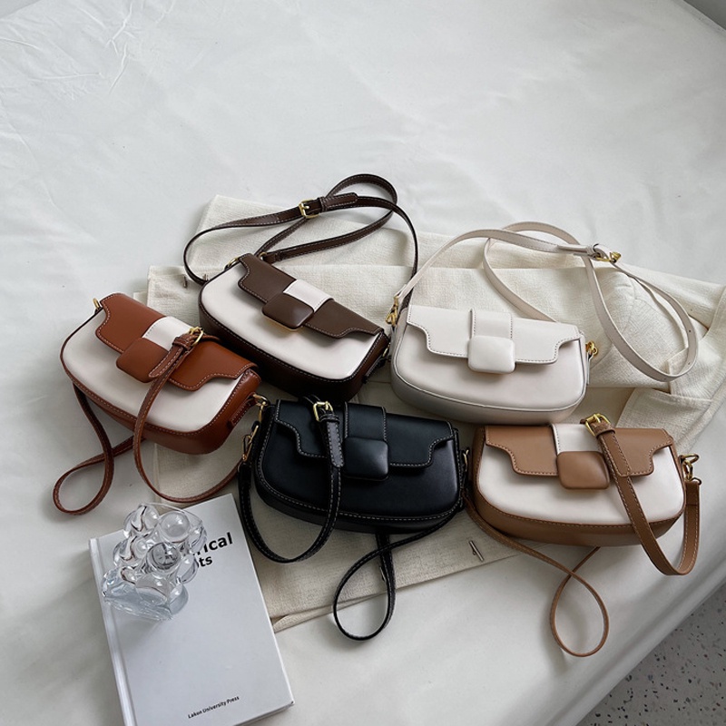 Ielgy Túi Yên Ngựa Màu Sắc Đa Dạng Thời Trang Cho Nữ