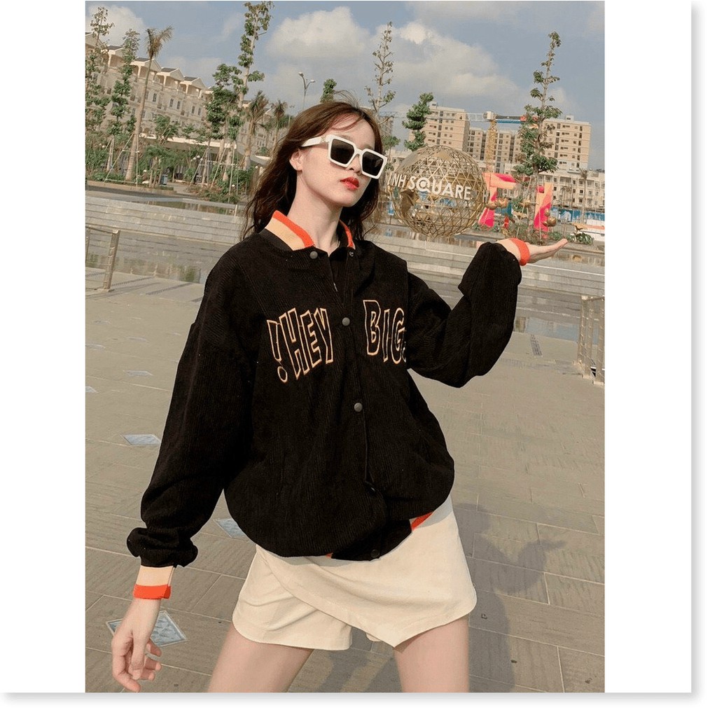 ÁO KHOÁC NỮ BOMBER UNISEX NHIỀU MÀU SẮC XINH XẮN LANA FASHION