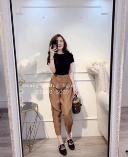 Quần nhăn bom mềm nhẹ