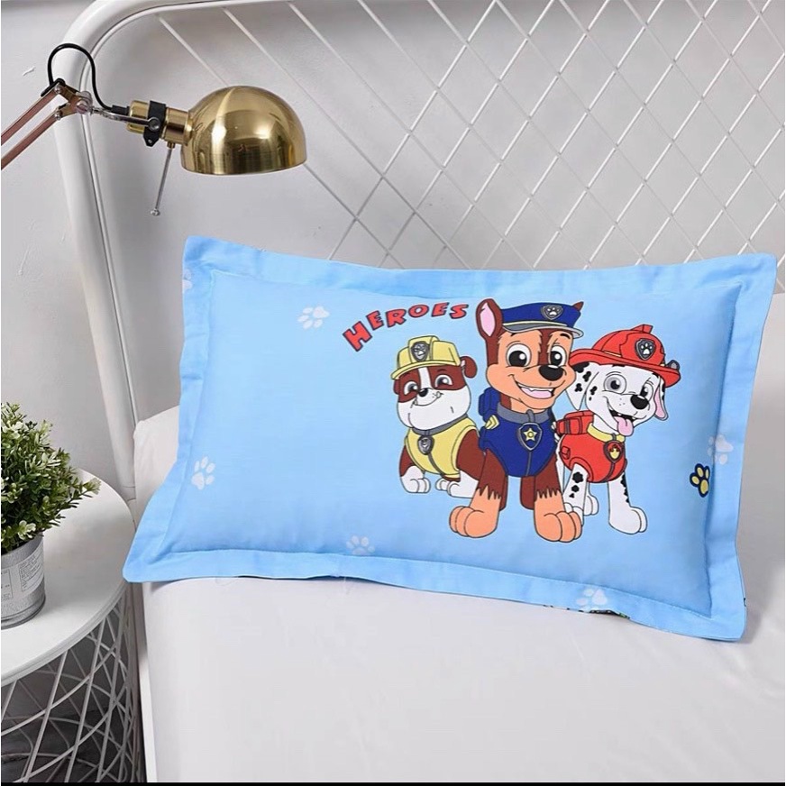 Gối cho bé 1 tuổi cao cấp Gối nằm cho bé vải cotton ruột bông gòn kích thước 30x50cm