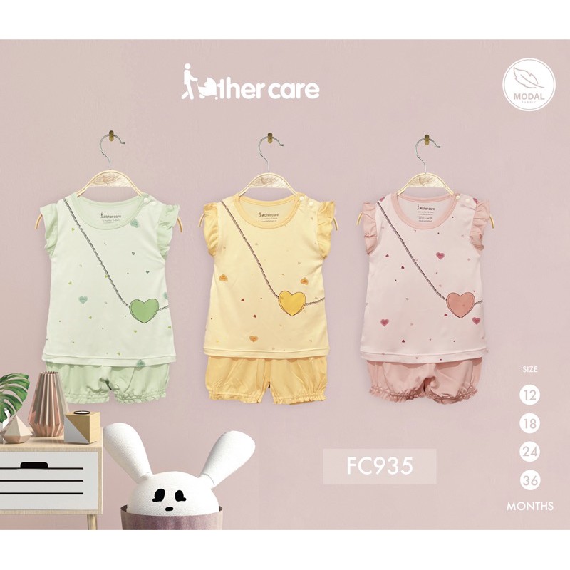 Fathercare - Bộ và body tim cho bé