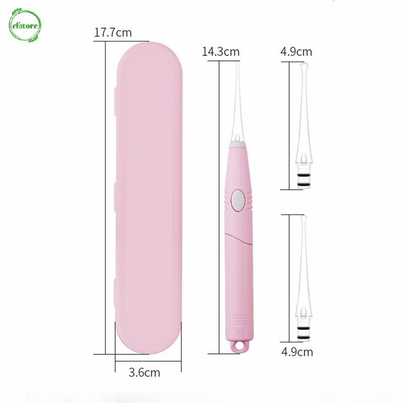 [Hàng mới về] Bộ dụng cụ lấy ráy tai thiết kế đèn pin tiện dụng