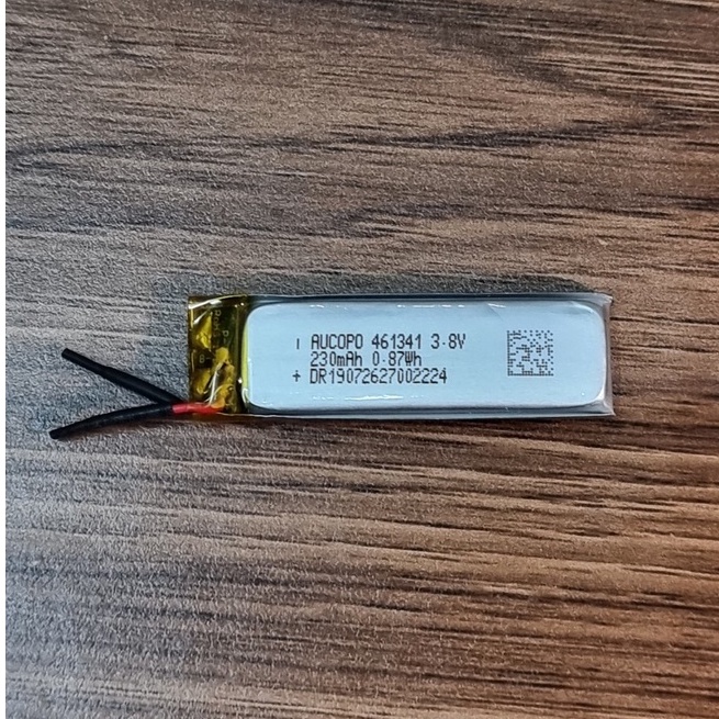 Pin LiPo 3.8v 230mAh Có Mạch Bảo Vệ Pin, Kích Thước 43 x 13 x 4.1mm Chính Hãng (Phù hợp DIY Tai Nghe, Đồ Chơi, Led,...)