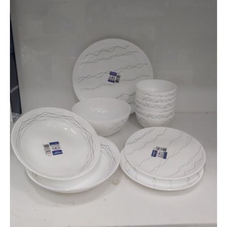 Tô,chén,đĩa thủy tinh Luminarc Diwali Marble