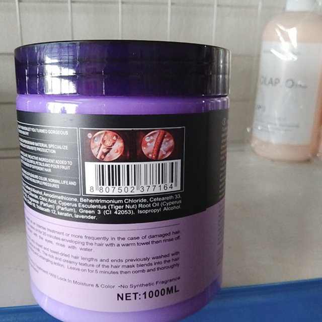 Kem Ủ Tóc KERATIN COLLAGEN LAVENDER BRAZIL NUT 1000ML
