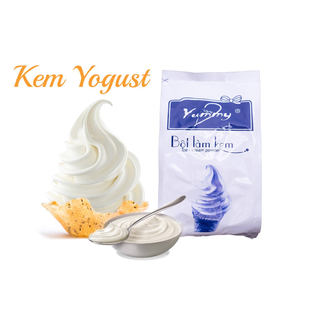 Bột làm kem hương vani túi 1kg