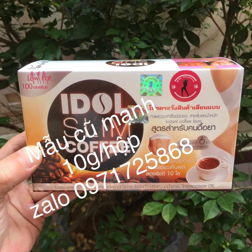idol slim coffee [mau cu giam manh]