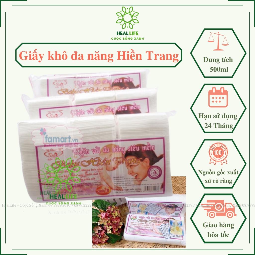 [Mã SKAMA8 giảm 8% đơn 300K] Giấy khô đa năng hiền trang ( khoảng 120 tờ)  / HealLifes
