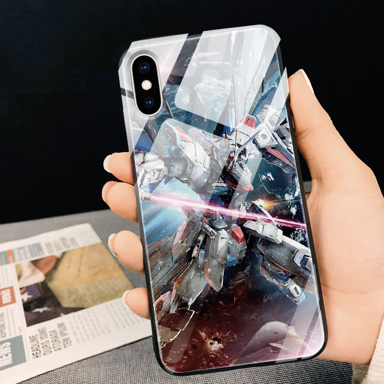 Ốp Đt Iphone Hình GunDam BOYCASE Cho Iphone 12/11/ProMax/X/XsMax/Xr/6/8/7Plus