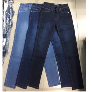 Quần jeans lưng vừa xuất khẩu