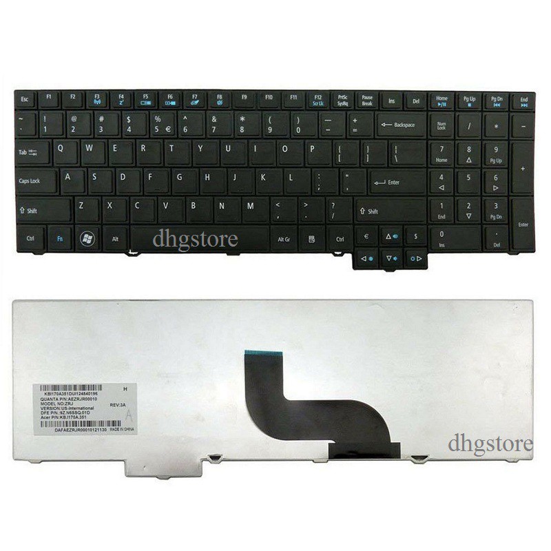 Bàn phím laptop Acer Travelmate 5760 5760G 5760Z 5760ZG 6595TG