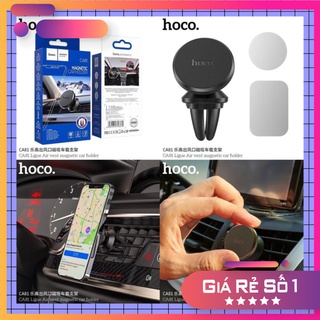 Giá đỡ điện thoại cho ô tô Hoco CA81 nhựa ABS cao cấp - Cắm khe máy lạnh Ô tô