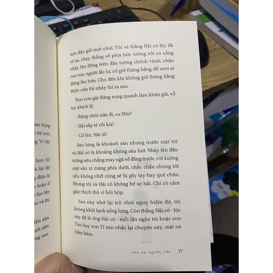 Sách Cảm ơn người lớn bìa cứng ( NXB Trẻ )