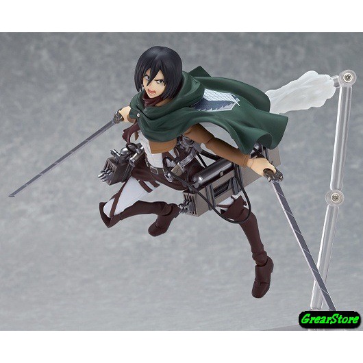 Mô Hình Figma 207 Eren Yeager, Levi 213, Mikasa 203 Figma Attack On Titan Cao 15cm