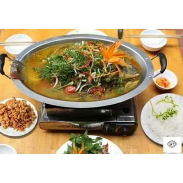 🐟🐟🐟Khay lẩu cá chép om dưa