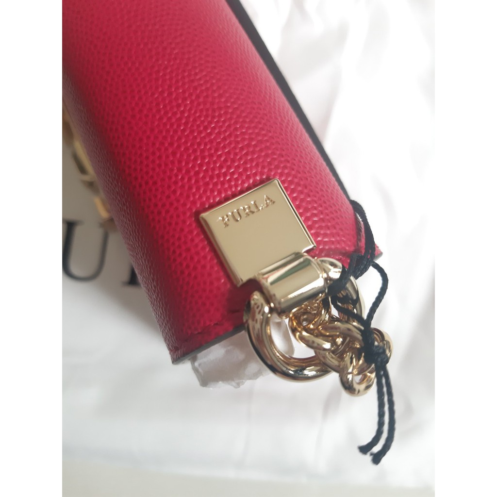 Túi Furla Mimi đỏ Ruby size 20 order từ Mỹ