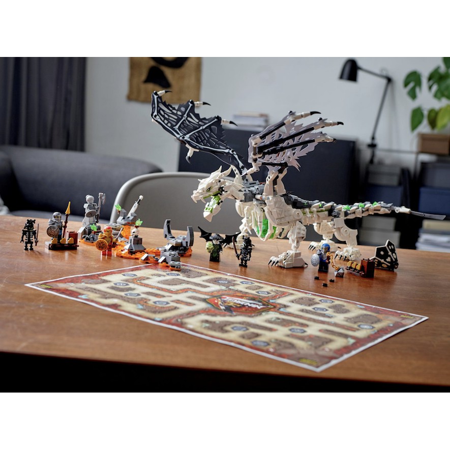 Lego HaHa - Lego Ninjago - Rồng Thần Của Phù Thủy Đầu Lâu - 71721