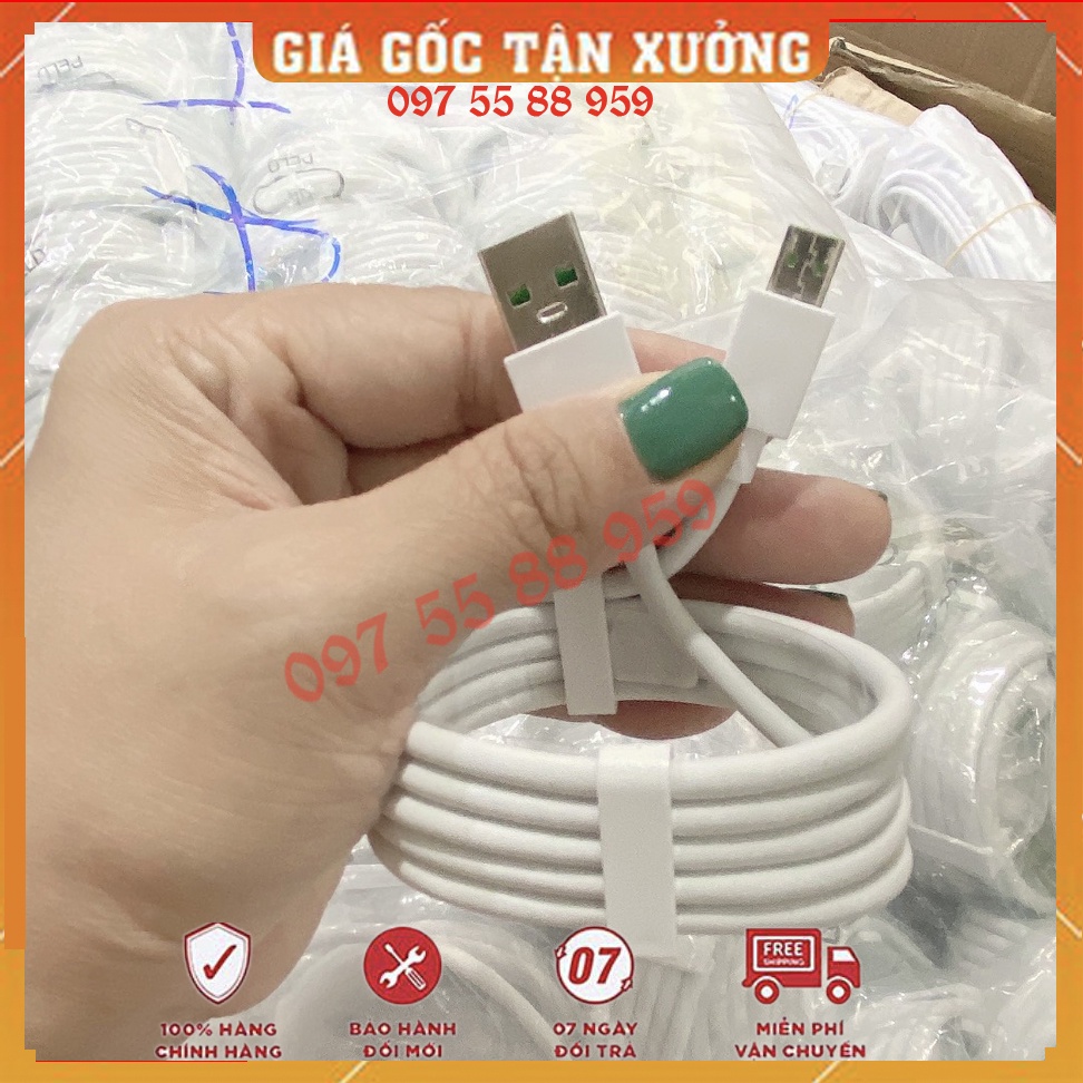 🔥Free ship🔥 Dây sạc nhanh OPPO Micro chuẩn VOOC 4A, đúng zin OPPO Bảo hành 06 Tháng🔥Free ship🔥