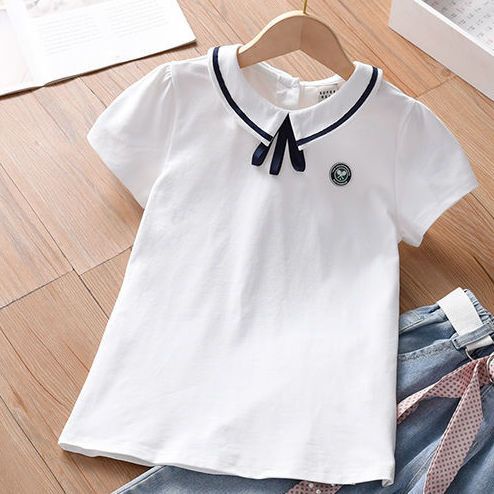 Bộ Áo Ngắn Tay + Chân Váy Xếp Ly Xinh Xắn Theo Phong Cách Mùa Hè Dành Cho Nữ