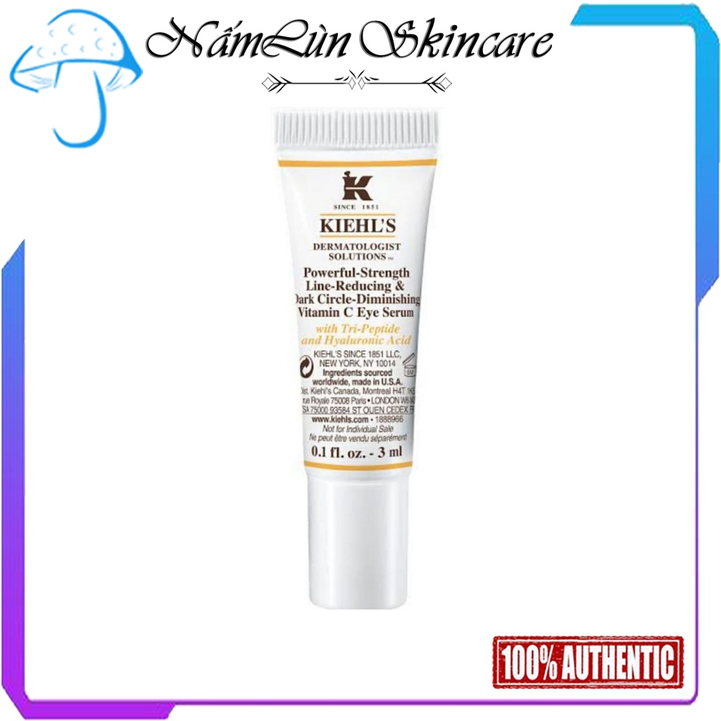 Kem dưỡng mắt Kiehl's Powerful Strength Line-Reducing & Dark Circle-Diminishing Vitamin C Eye Serum KIEHLS | BigBuy360 - bigbuy360.vn