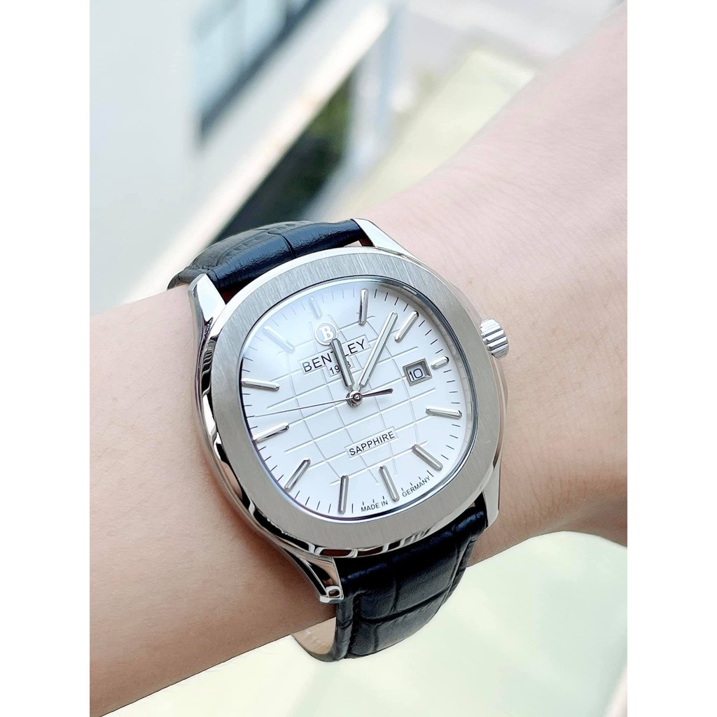 Đồng Hồ Nam Dây Kim Loại Demi Bentley Chính Hãng BL1869 BL1869-10 BL1869-10MWWB