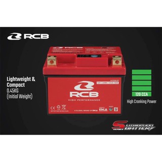 Bình pin Lithium RCB, ắc quy RCB