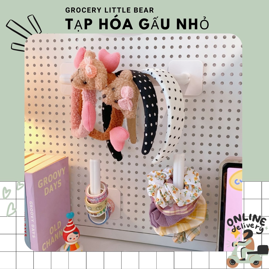Móc dính tường khổng lồ dùng để móc đồ dùng, dây cột tóce