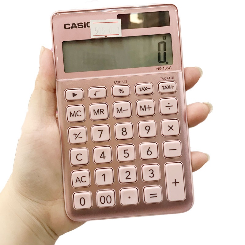 Máy Tính Văn Phòng Casio NS10SC-PK