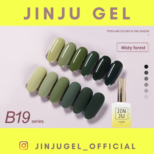 Sơn gel JINJU mã B19 chai 15ml chính hãng