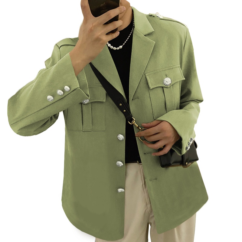 Áo khoác blazer dáng ôm thời trang mùa đông cho nam