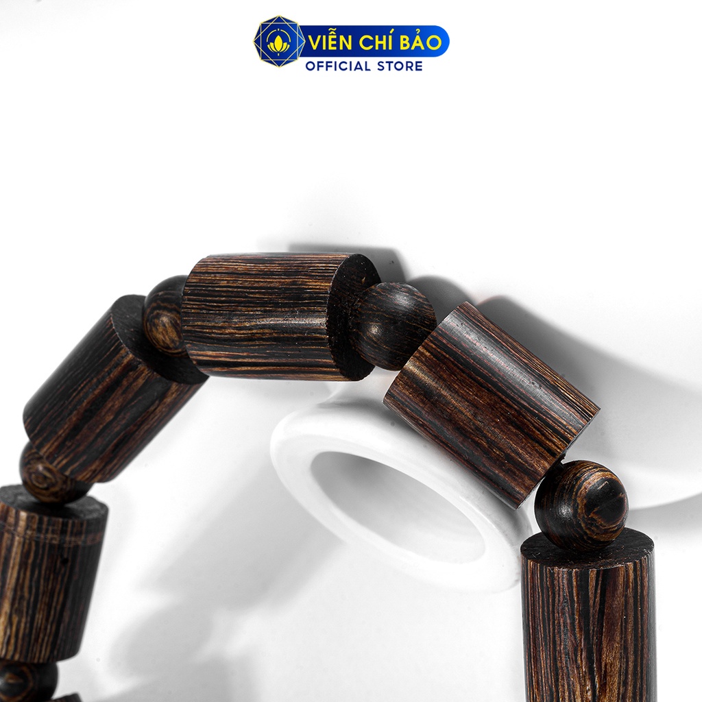 Vòng tay trầm hương sánh chìm đốt trúc trang sức phụ kiện thời trang Viễn Chí Bảo V000770H