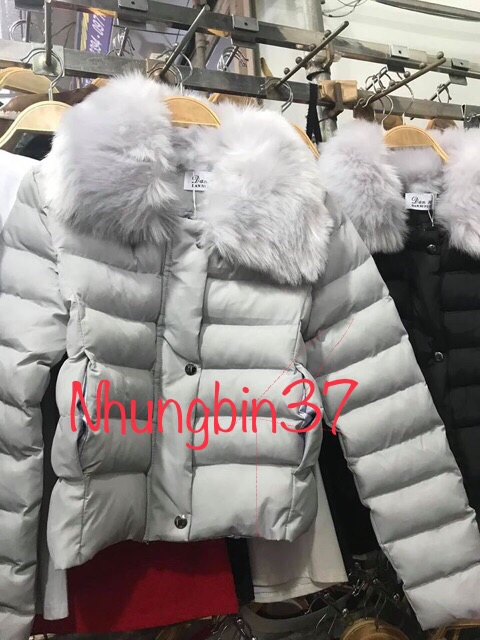 Áo phao cổ Lông hàng quảng châu chuẩn loại 1 | BigBuy360 - bigbuy360.vn