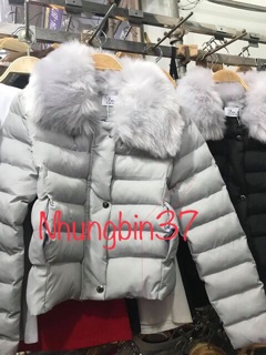 Áo phao cổ Lông nữ hot trend