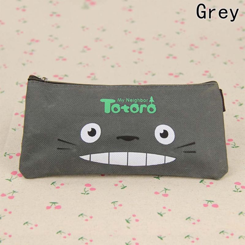 Túi đựng bút vải oxford hình mèo Totoro