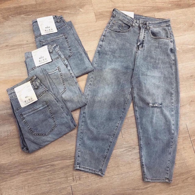 QUẦN BÒ BAGGY RÁCH GỐI