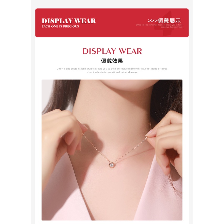 [FreeShip] Dây chuyền nữ titan đá trắng X1-303 - CAM KẾT KHÔNG BAY MÀU