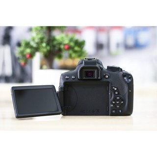Máy ảnh Canon 750d + ống kính 18-55mm is stm - 24.2 Megapixel - Hàng chính hãng - Mới 99%