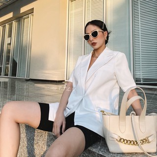 Blazer vest cao cấp phom đứng dáng B75