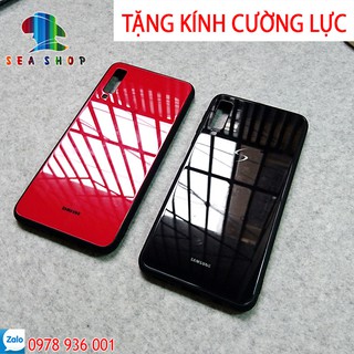 Ốp lưng Samsung Galaxy A7 2018 - A750 lưng kính TẶNG CƯỜNG LỰC