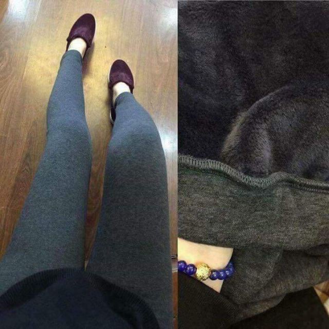 Quần legging MÈO lót lông dầy | BigBuy360 - bigbuy360.vn