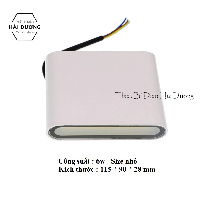 Đèn hắt tường 2 đầu kiểu dáng hiện đại thân nhôm siêu sáng - chống nước TN186 - Decor lighting - Energy Green Lighting