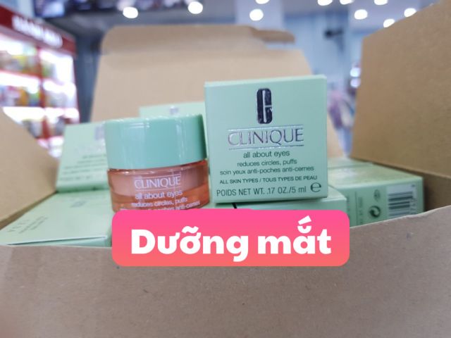 Kem mắt Clinique All about Eyes 5 ml