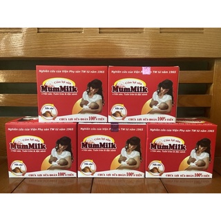 Combo 5 hộp Cốm lợi sữa mummilk yến sào, cốm lợi sữa cho mẹ sau sinh của bệnh viện phụ sản