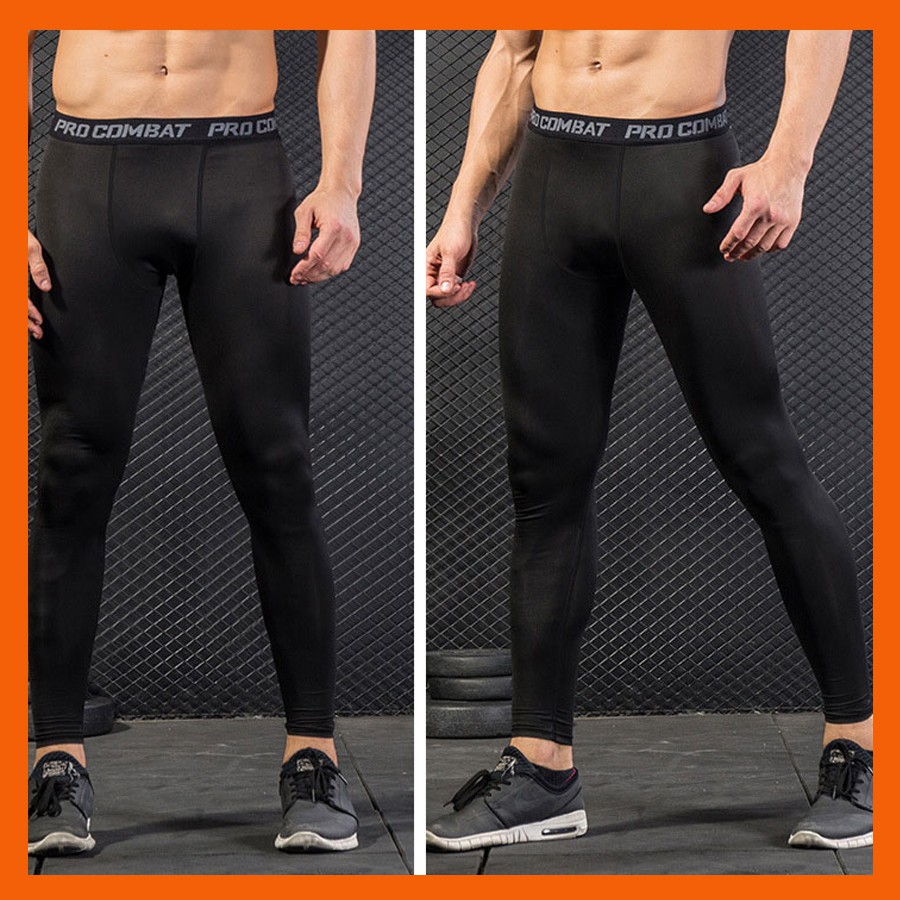 Quần legging thể thao tập gym nam cao cấp Pro Combat Z31