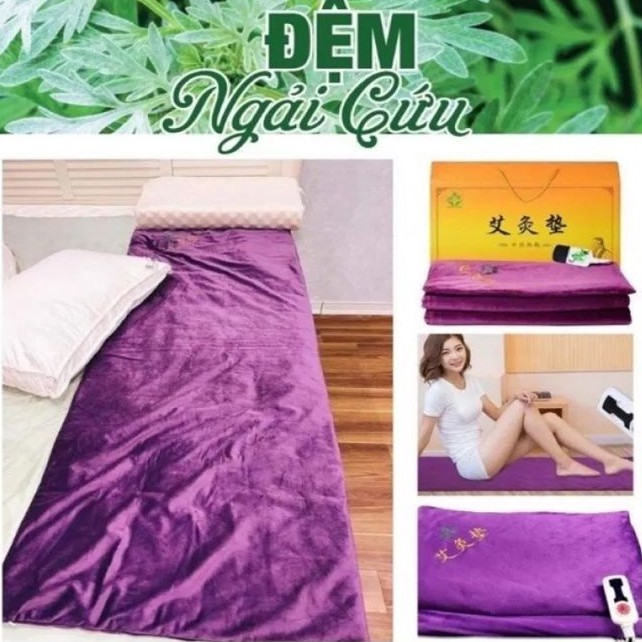 Thảm ngải cứu đông y_ thảm điện ngải cứu dưỡng sinh( bảo hành 6tháng)