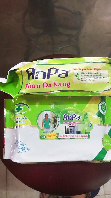 Giấy ướt đa năng AnPa (lau bếp, sàn, vật dụng)