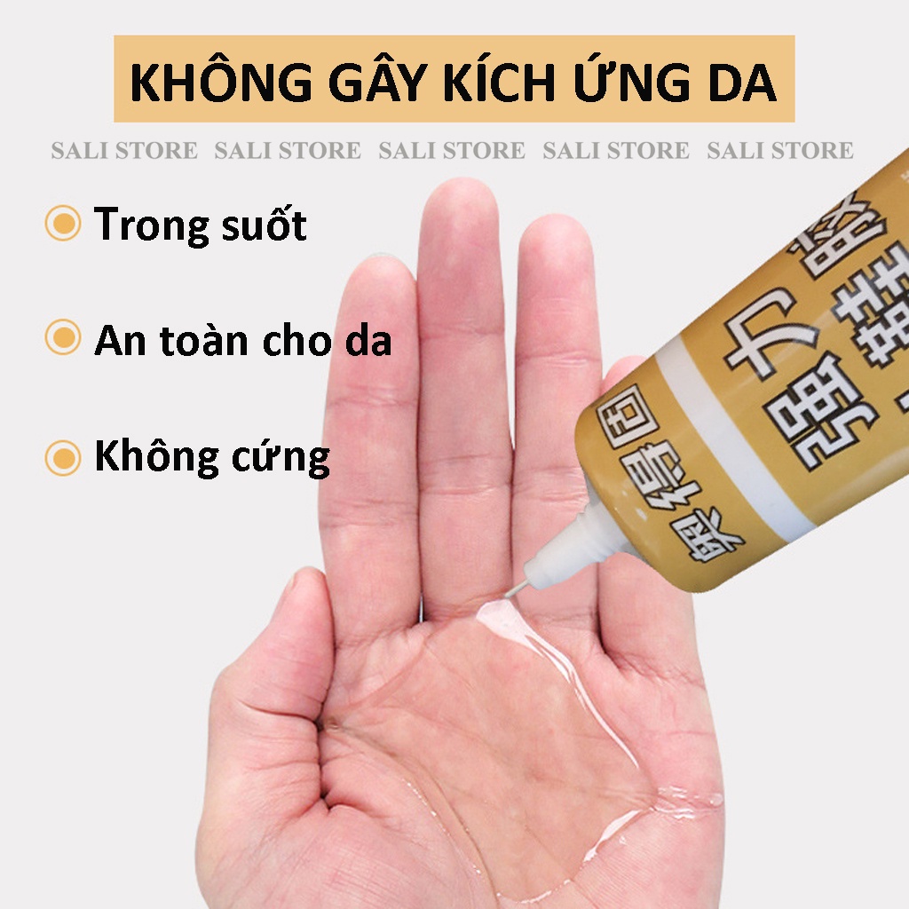 Keo dán giày thể thao siêu dính, keo dán giày da dùng nhiệt trong suốt không tổn thương da SALI BL004