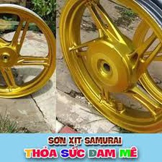 Sơn samurai Y016* màu vàng kẹo